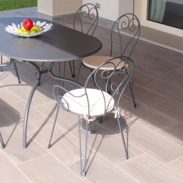 Palma, romantiska stila āra krēsls ar roku balstiem, Itālija