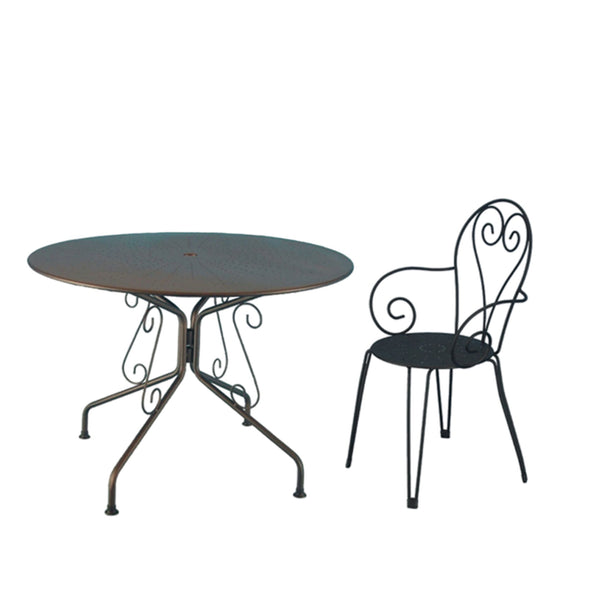 Malta, romantiska stila āra galds 95 cm diametrā, Itālija