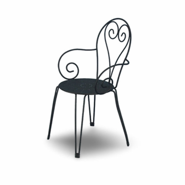 Palma, romantiska stila āra krēsls ar roku balstiem, Itālija