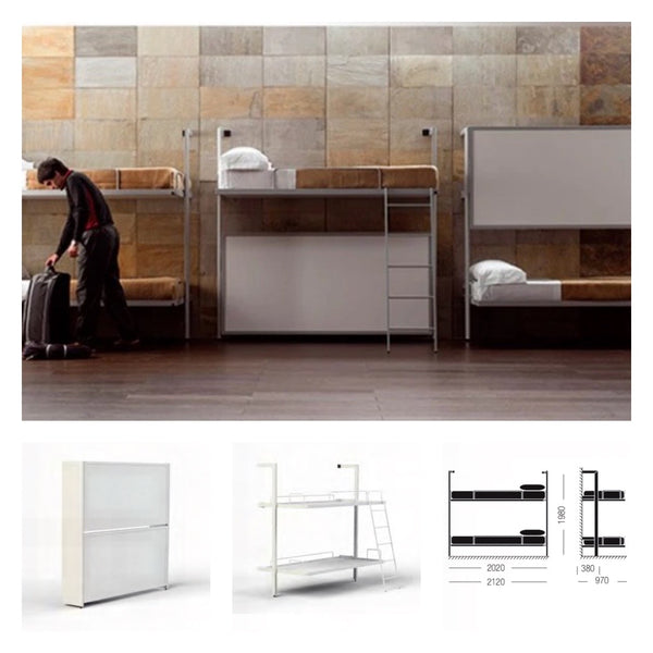 La Literal divstāvu nolokāma gulta, Spānija