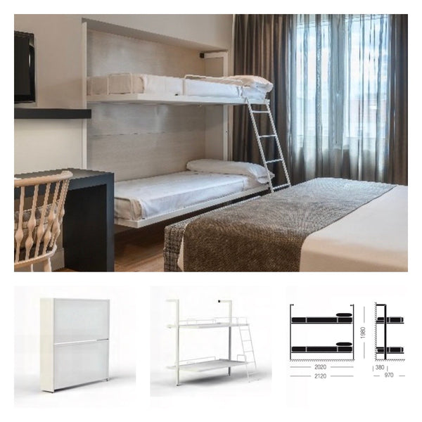 La Literal divstāvu nolokāma gulta, Spānija