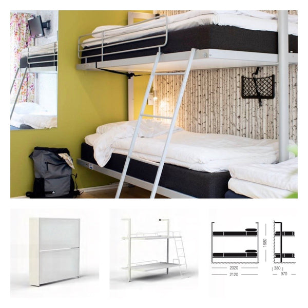 La Literal divstāvu nolokāma gulta, Spānija