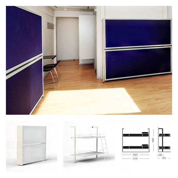 La Literal divstāvu nolokāma gulta, Spānija