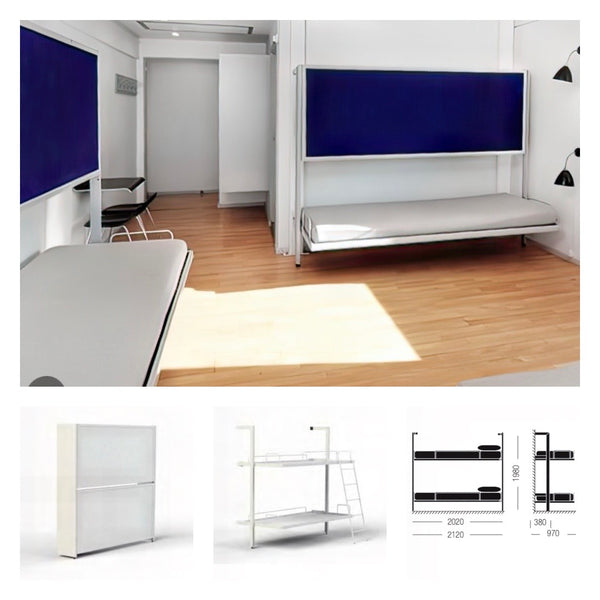 La Literal divstāvu nolokāma gulta, Spānija