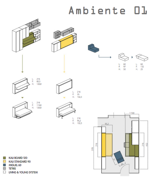Palīdzēsim optimizēt telpas funkcionalitāti | Order your space saving room plan