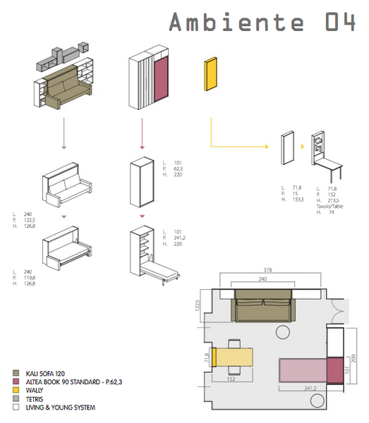 Palīdzēsim optimizēt telpas funkcionalitāti | Order your space saving room plan