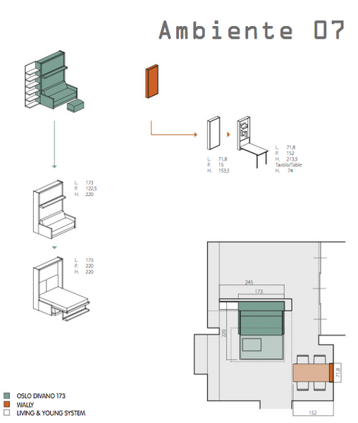 Palīdzēsim optimizēt telpas funkcionalitāti | Order your space saving room plan