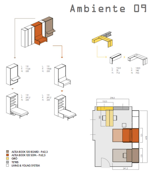 Palīdzēsim optimizēt telpas funkcionalitāti | Order your space saving room plan