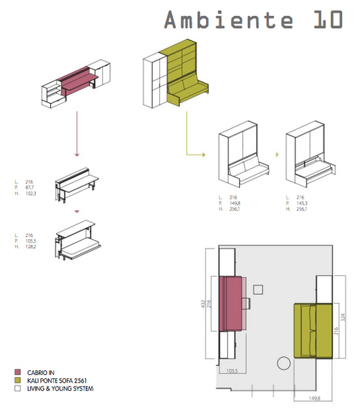 Palīdzēsim optimizēt telpas funkcionalitāti | Order your space saving room plan