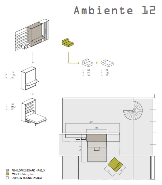 Palīdzēsim optimizēt telpas funkcionalitāti | Order your space saving room plan