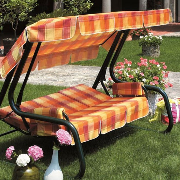 MASTER PIU' 4-seater outdoor swing chair by SCAB Design, Italy