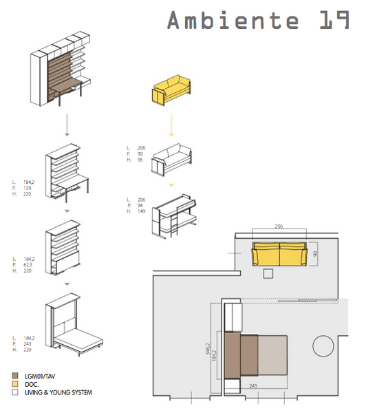 Palīdzēsim optimizēt telpas funkcionalitāti | Order your space saving room plan