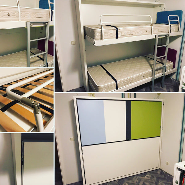 Kali Duo plain bunkbed, Clei, Italy