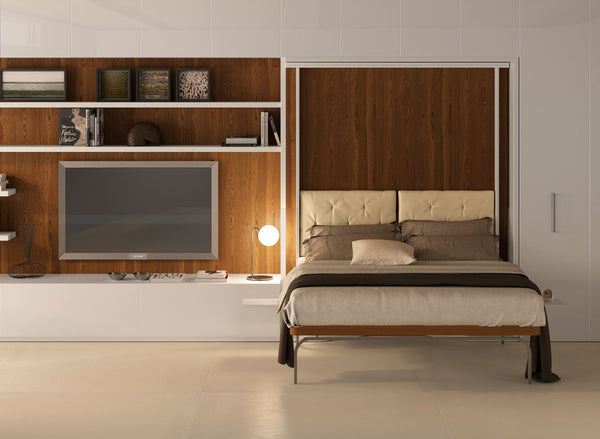 LGM rotating double wallbed patented. Clei, Italy