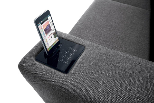 Fred Lounge Sofa with sliding seats