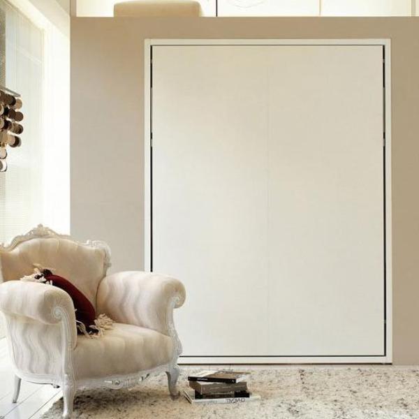 Penelope 2 wall bed for 160 x 198 x 18 cm mattress