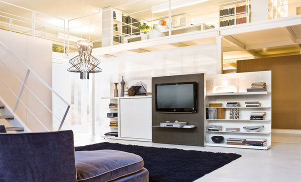 Poppi 90/120 horizontal wallbed by Clei, Italy