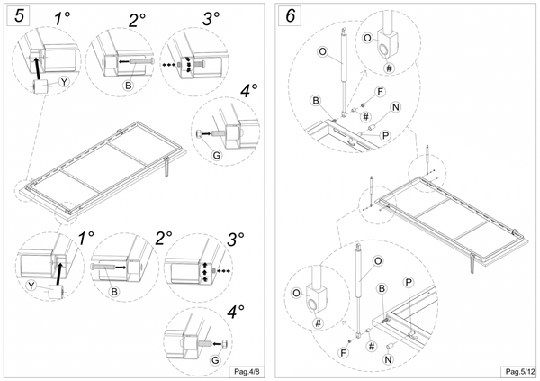 sienas gultas instrukcija