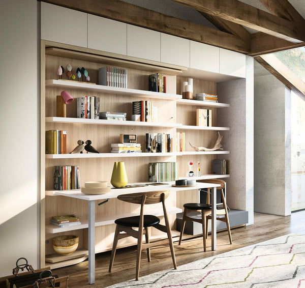 LGM rotating double wallbed patented. Clei, Italy