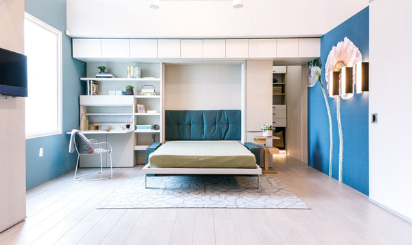 Penelope 2 sofa next wall bed for 160 x 198 x 18 cm mattress