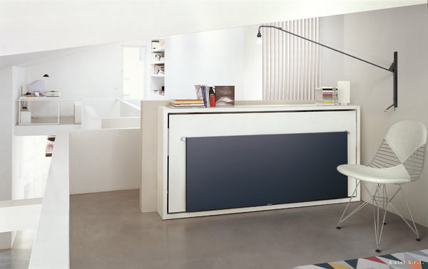Poppi 90/120 horizontal wallbed by Clei, Italy