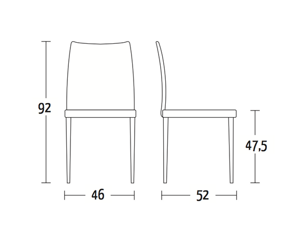 Dandy chair by Altacom Italia
