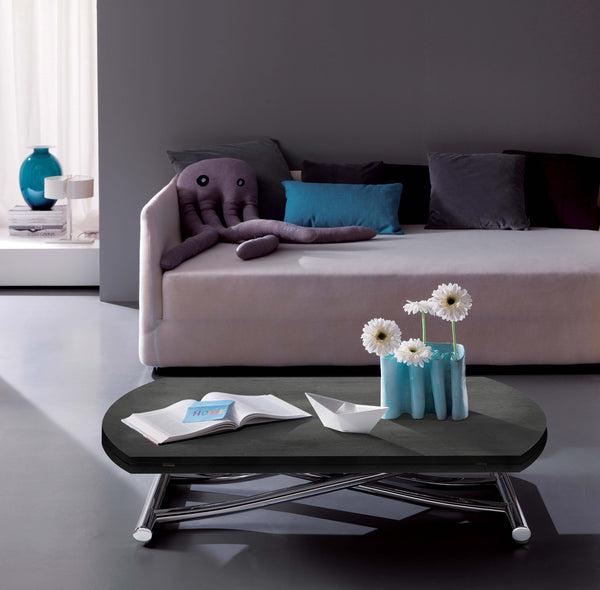 GLOBE transformable round table by Ozzio Italia