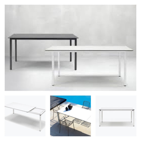 EXTENDIBLE OUTDOOR TABLE PRANZO 80x120/160/200