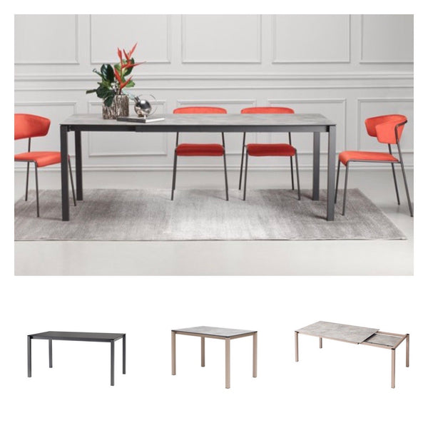 EXTENDIBLE OUTDOOR TABLE PRANZO 80x120/160/200