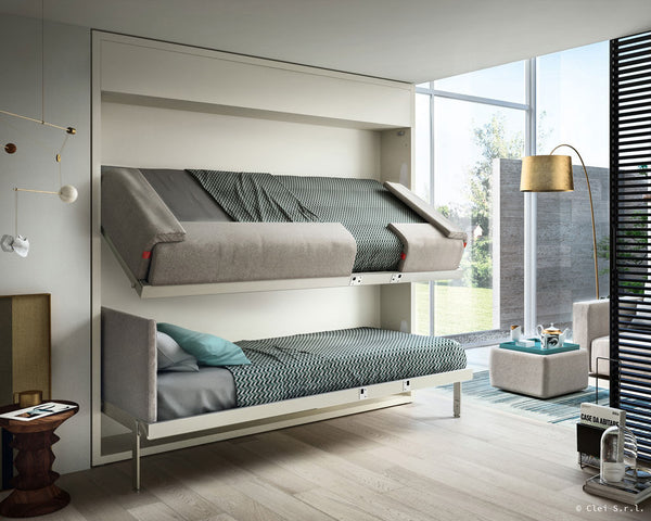 Kali Duo plain bunkbed, Clei, Italy