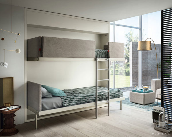 Kali Duo plain bunkbed, Clei, Italy