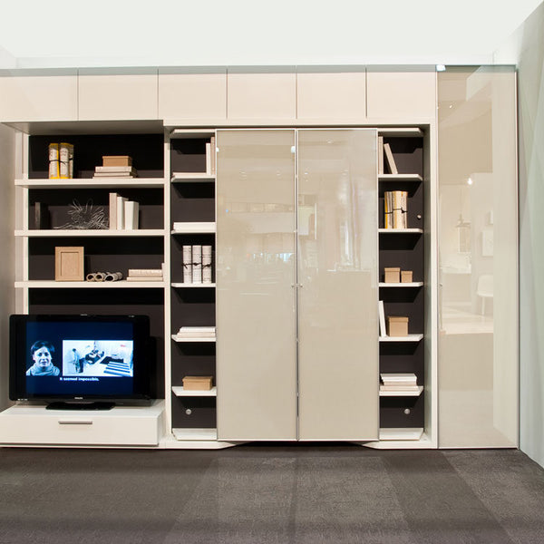 LGM rotating double wallbed patented. Clei, Italy