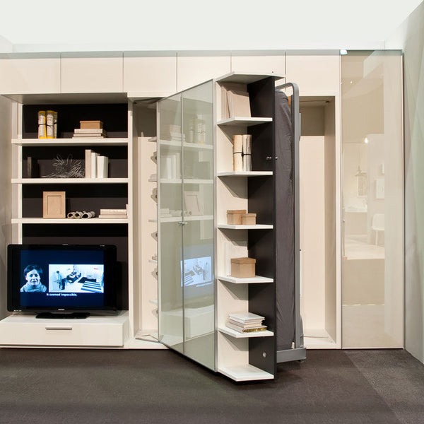 LGM rotating double wallbed patented. Clei, Italy