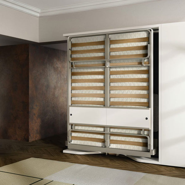 LGM rotating double wallbed patented. Clei, Italy