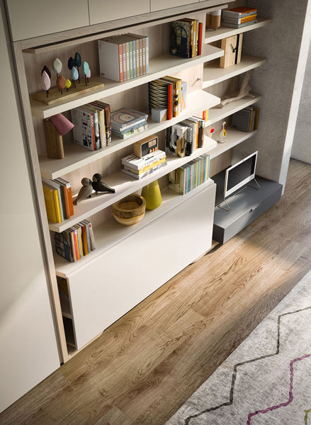 LGM rotating double wallbed patented. Clei, Italy