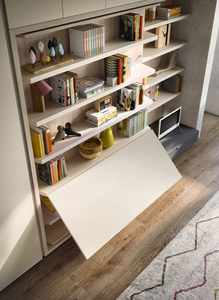 LGM rotating double wallbed patented. Clei, Italy