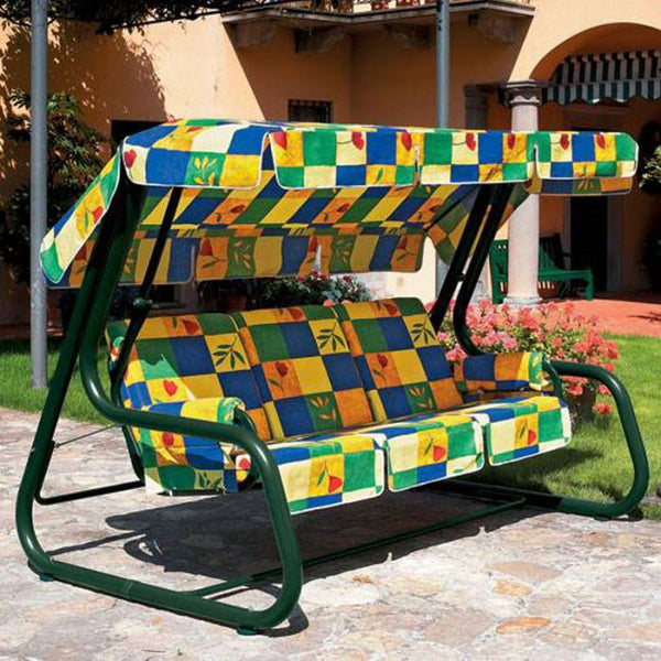 MASTER PIU' 4-seater outdoor swing chair by SCAB Design, Italy