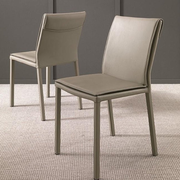 Molly soft leather chair by Altacom Italia