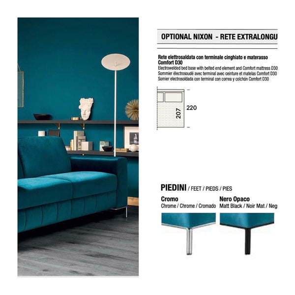 Nixon sofa bed by felis.it Day & Night collection