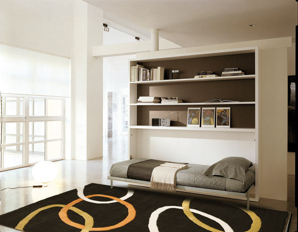 Poppi 90/120 horizontal wallbed by Clei, Italy