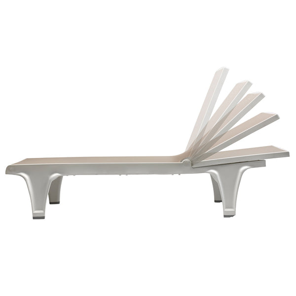 SUNBED TAHITI, stackable 20 pcs