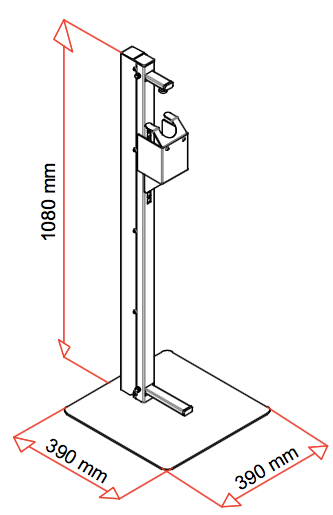 Basic bezkontakta roku dezinfekcijas iekārta
