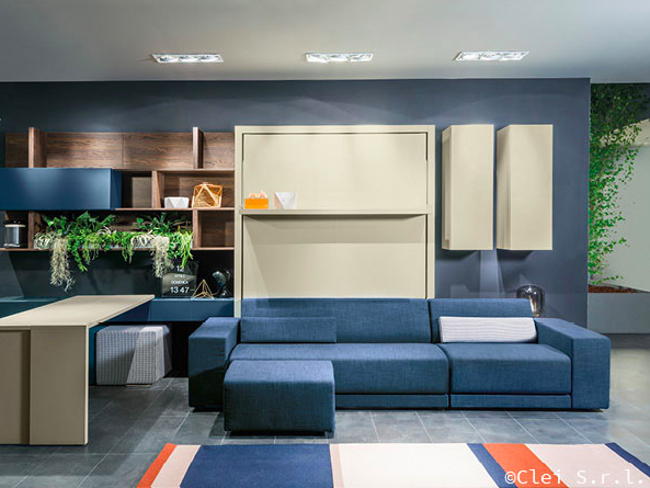 OSLO Divano 301 wall bed for 154 x 202 x 18 cm mattress