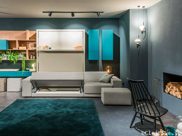 OSLO Divano 301 wall bed for 154 x 202 x 18 cm mattress