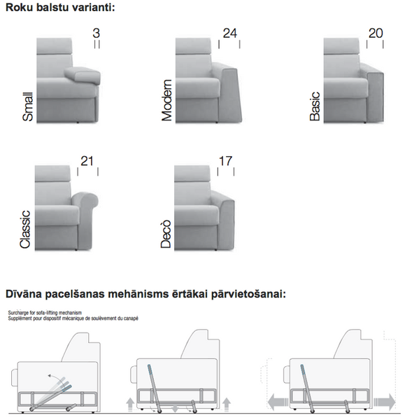 Roy sofa bed by felis.it