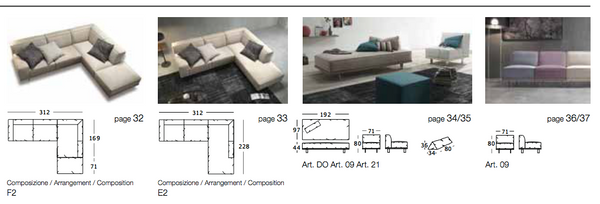 Young sofa by felis.it