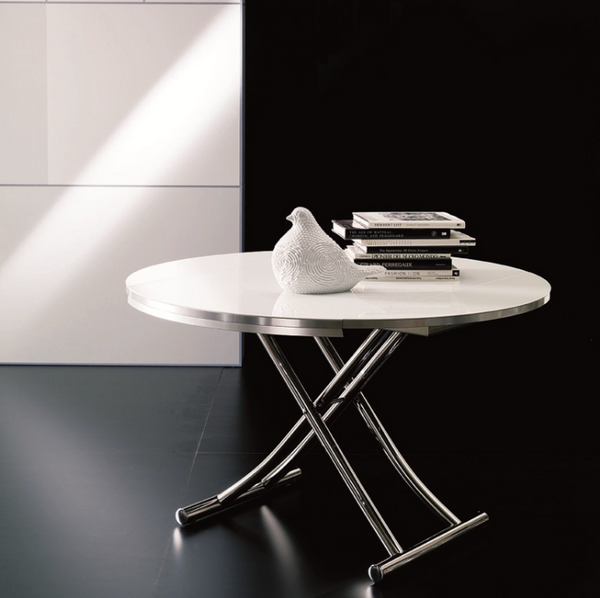 GLOBE transformable round table by Ozzio Italia