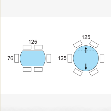 GLOBE transformable round table by Ozzio Italia