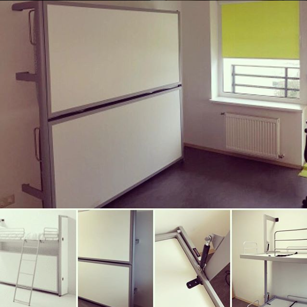 La Literal divstāvu nolokāma gulta, Spānija