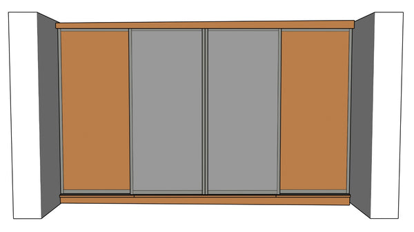Jauns: Sienas gultas komplekti 140-160 x 200 cm matracim ar plauktu sistēmu un dīvānu